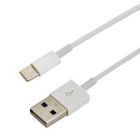 USB-Lightning кабель для iPhone/PVC/white/1m/ REXANT 18-1121