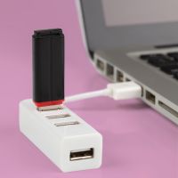 Разветвитель USB на 4 порта белый REXANT 18-4103-1