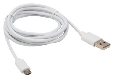 Кабель USB-micro USB/PVC/white/1,8m/ REXANT 18-1164