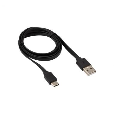 Кабель USB-Type-C/2,4A/PVC/flat/1m/ REXANT 18-1888 ― REXANT