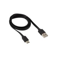 Кабель USB-Type-C/2,4A/PVC/flat/1m/ REXANT 18-1888