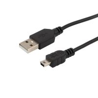 Кабель USB-mini USB/PVC/black/1m/ REXANT 18-4402