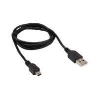 Кабель USB-mini USB/PVC/black/1m/ REXANT 18-4402