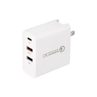Сетевое зарядное устройство для iPhone/iPad 2xUSB+USB Type-С REXANT 18-2214