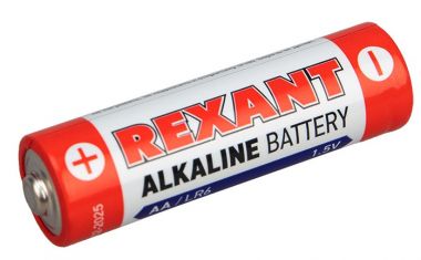 Алкалиновая батарейка AA/LR6 экономичная упаковка 24 шт. REXANT 30-1024
