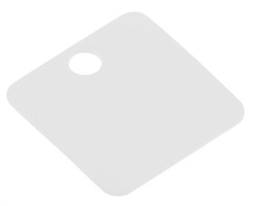 Бирка кабельная «У-153» (М.квадрат) белая (250 шт./уп.) REXANT 07-6253