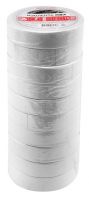 Изолента ПВХ 15 мм х 20 м, белая, упаковка 10 роликов REXANT 09-2601