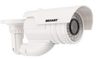 Муляж камеры уличный, цилиндрический, белый REXANT 45-0240