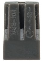 Экспресс-клемма с пастой СМК 773-304, 4-проводная до 2,5 мм, серая (100 шт./уп.) REXANT 07-3040