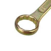 Ключ комбинированный 24 мм, желтый цинк REXANT 12-5815-2