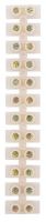Клеммная колодка винтовая KВ-10 (4-10 мм), ток 10 A, полиэтилен белый (ЗВИ) REXANT 07-5010