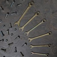 Набор ключей рожковых 6-32 мм 12 предметов REXANT 12-5845