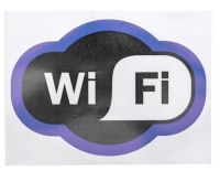 Наклейка информационный знак «Зона Wi-Fi» 150х200 мм REXANT 56-0017