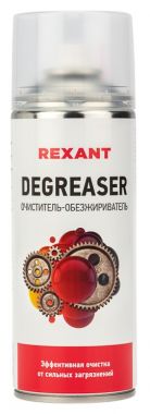 Очиститель обезжириватель DEGREASER, 400 мл, аэрозоль REXANT 85-0006 ― REXANT
