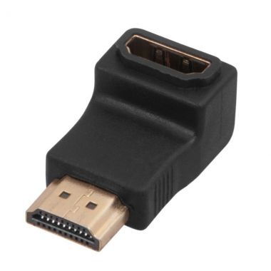 Переходник штекер HDMI - гнездо HDMI, угловой REXANT 17-6805 ― REXANT