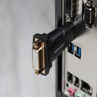 Переходник штекер HDMI - гнездо DVI-I REXANT 17-6807
