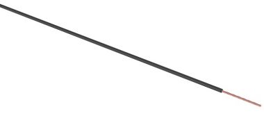 Провод ПГВА 1х0.75 мм, черный, бухта 100 м REXANT 01-6506