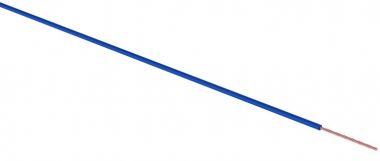 Провод ПГВА 1х1.00 мм, синий, бухта 100 м REXANT 01-6525