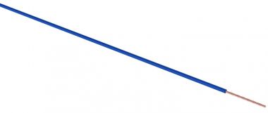 Провод ПГВА 1х2.50 мм, синий, бухта 100 м REXANT 01-6545