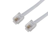 Телефонный шнур, удлинитель RJ-11(6P-4C), длина 15 метров, белый REXANT 18-3151