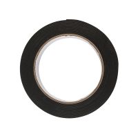 Двухсторонний скотч, черная, вспененная ЭВА основа, 40 мм, ролик 5 м REXANT 09-6140