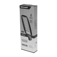 Светильник светодиодный консольный ДКУ 03-100-5000К-Ш-C IP65 черный REXANT 607-309