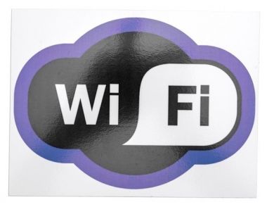 Табличка ПВХ «Зона Wi-Fi» 200х150 мм REXANT 56-0017-2 ― REXANT