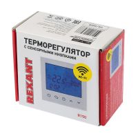 Терморегулятор c сенсорными кнопками R150 Wi-Fi (белый) REXANT 51-0590
