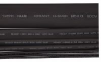 Термоусаживаемая трубка клеевая 8,0/2,0 мм, (4:1) черная, упаковка 10 шт. по 1 м REXANT 23-9006