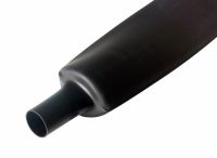 Термоусаживаемая трубка 50,0/25,0 мм, черная, упаковка 10 шт. по 1 м REXANT 25-0006