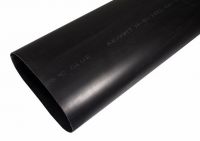 Термоусаживаемая трубка клеевая 180,0/65,0 мм, (3-4:1) черная, упаковка 1 м REXANT 26-0180
