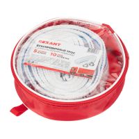 Трос буксировочный 10 т, 5 м, с двумя крюками, в чехле REXANT 80-0230
