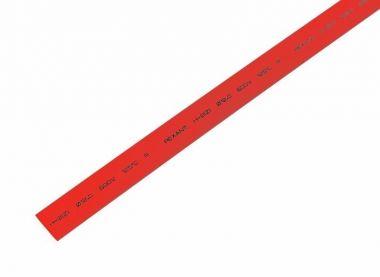 Термоусаживаемая трубка 12,0/6,0 мм, красная, упаковка 50 шт. по 1 м REXANT 21-2004 ― REXANT