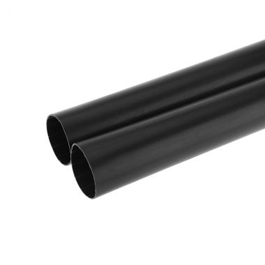 Термоусаживаемая трубка клеевая 33,0/5,5 мм, (6:1) черная, упаковка 2 шт. по 1 м REXANT 23-0033 ― REXANT