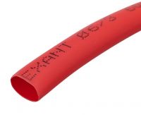 Трубка термоусаживаемая 6,0/3,0 мм красная, ролик 2,44 м REXANT 29-0034