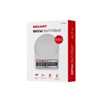 Весы настольные электронные, универсальные, от 1 гр. до 5 кг, пластик REXANT 72-1003
