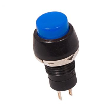 Выключатель-кнопка 250V 1А (2с) ON-OFF синяя Micro REXANT 36-3071 ― REXANT